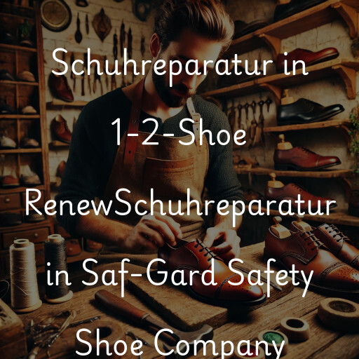 Schuhreparatur in