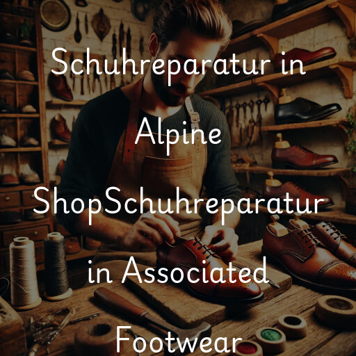 Schuhreparatur in