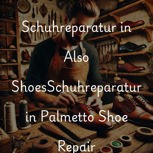 Schuhreparatur in