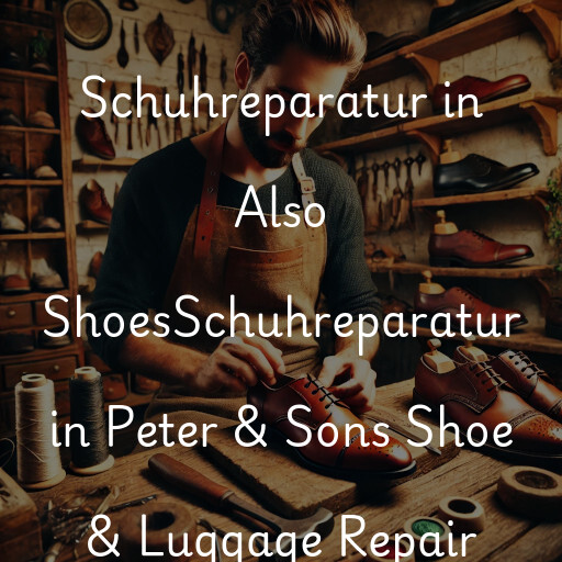 Schuhreparatur in