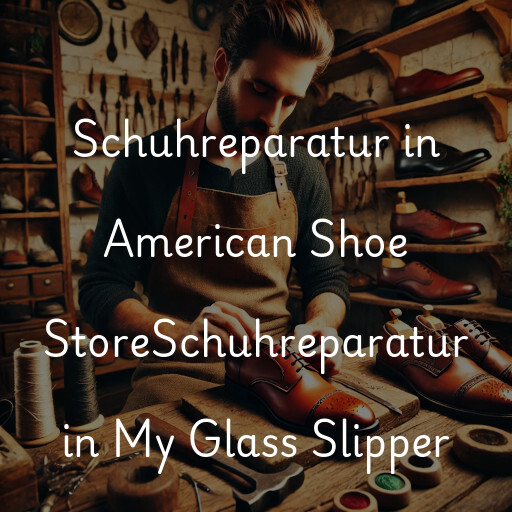 Schuhreparatur in