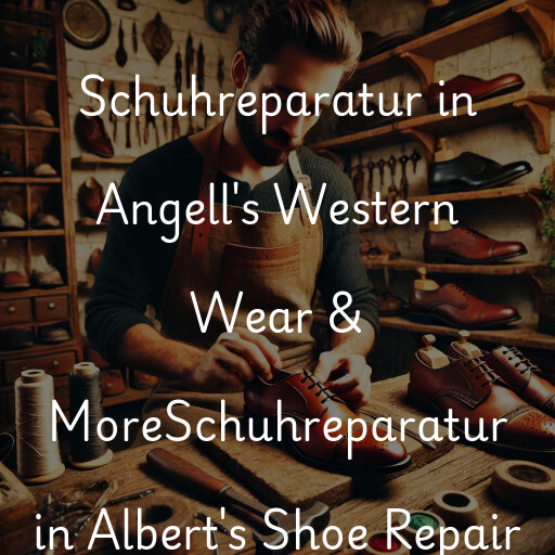 Schuhreparatur in