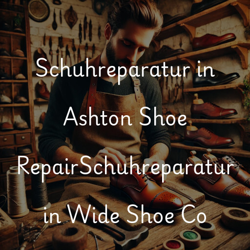 Schuhreparatur in