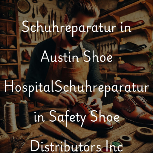 Schuhreparatur in