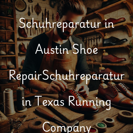 Schuhreparatur in