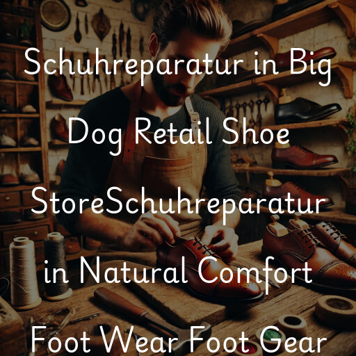 Schuhreparatur in