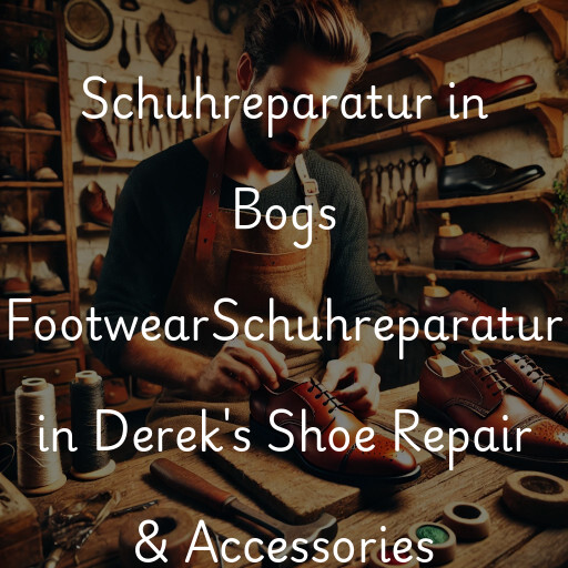 Schuhreparatur in