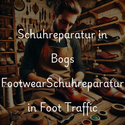 Schuhreparatur in