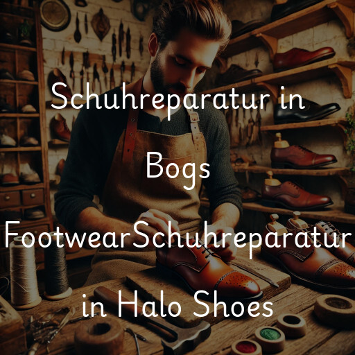 Schuhreparatur in