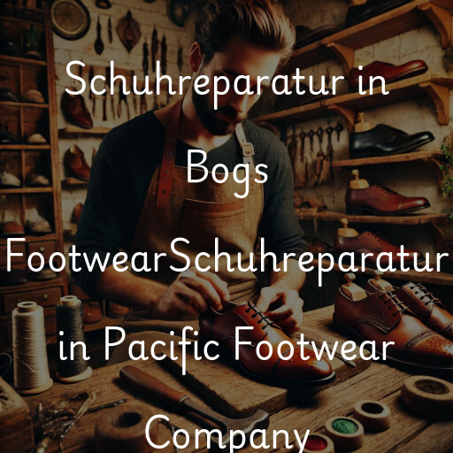 Schuhreparatur in