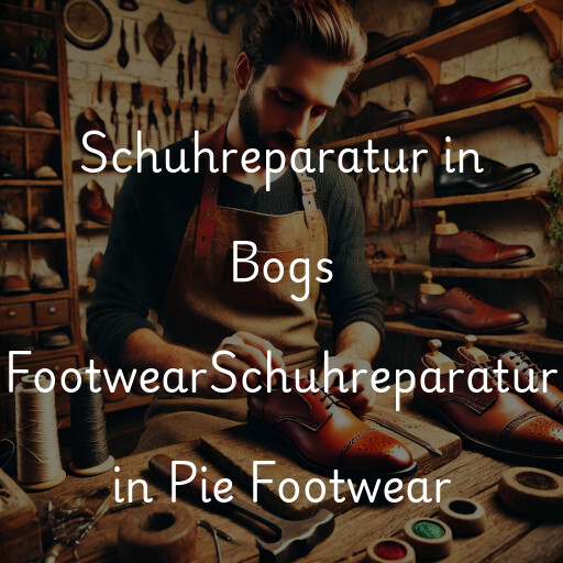 Schuhreparatur in