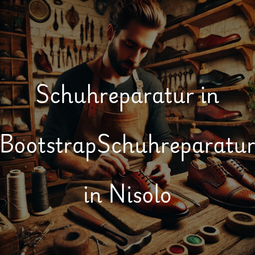 Schuhreparatur in