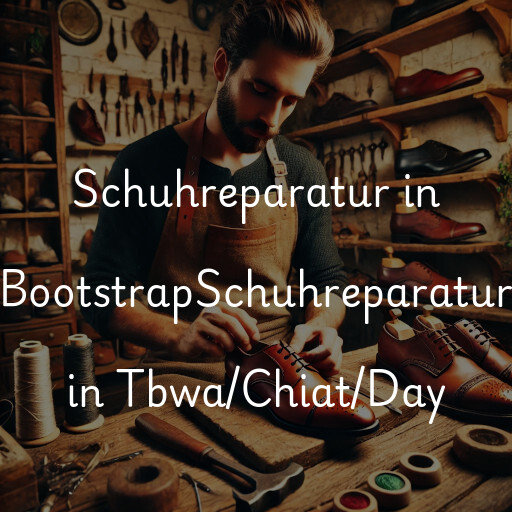 Schuhreparatur in