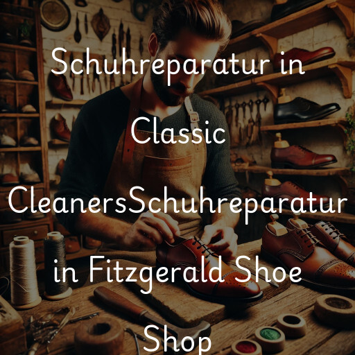 Schuhreparatur in