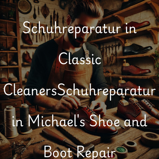 Schuhreparatur in