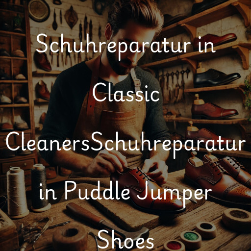 Schuhreparatur in