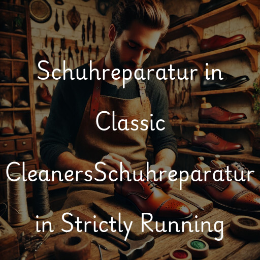 Schuhreparatur in