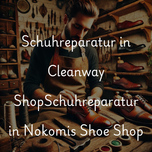 Schuhreparatur in