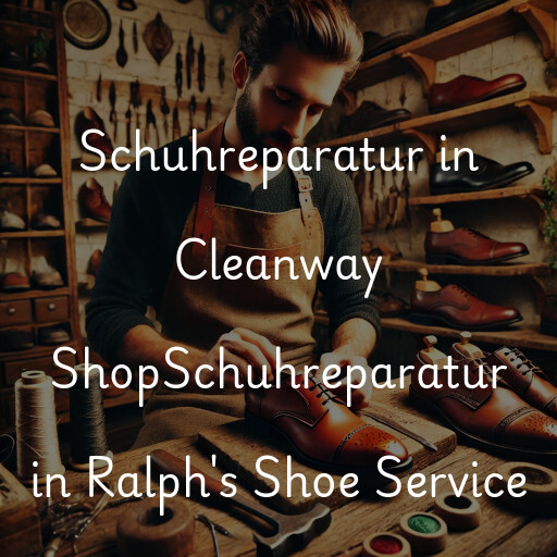 Schuhreparatur in