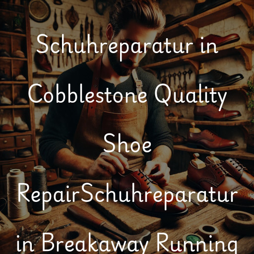 Schuhreparatur in