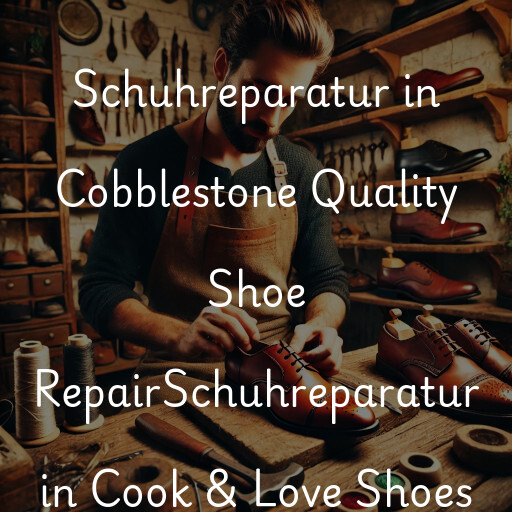 Schuhreparatur in