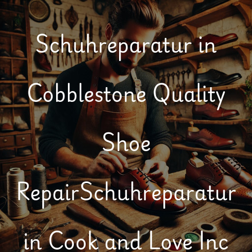 Schuhreparatur in