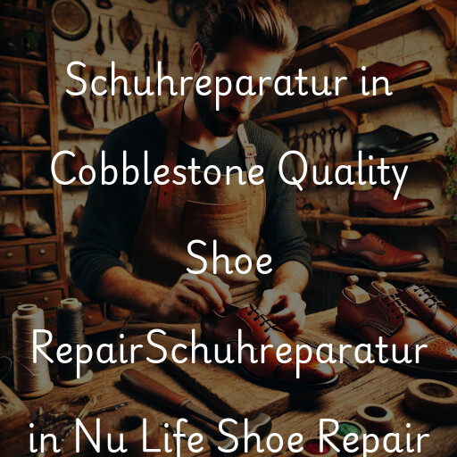 Schuhreparatur in