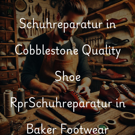 Schuhreparatur in