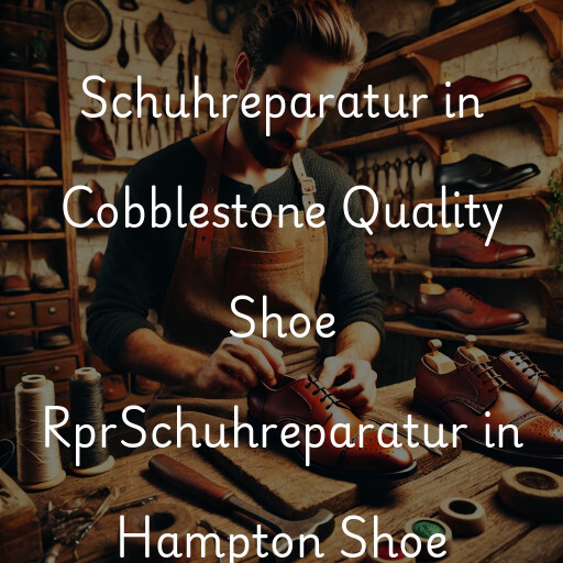 Schuhreparatur in