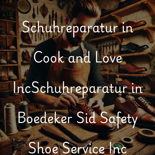 Schuhreparatur in