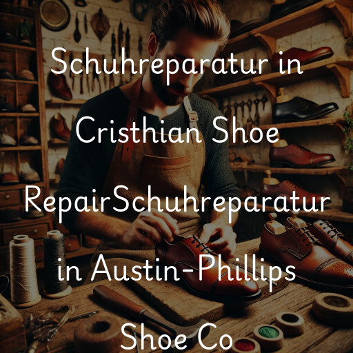 Schuhreparatur in