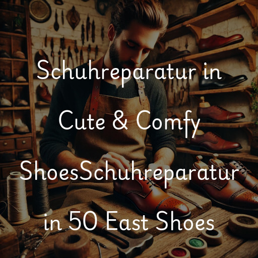 Schuhreparatur in