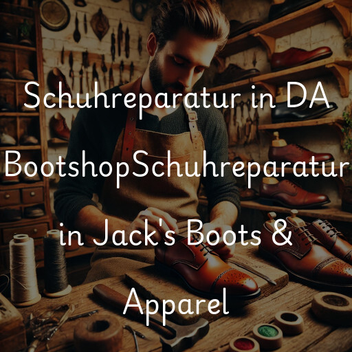 Schuhreparatur in