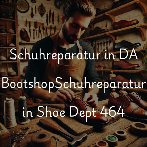 Schuhreparatur in