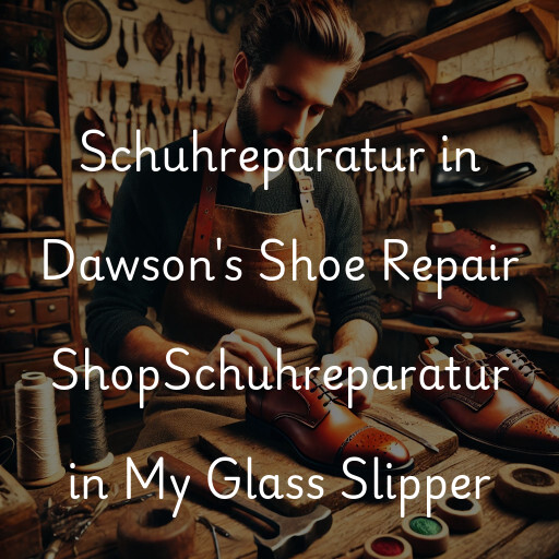 Schuhreparatur in