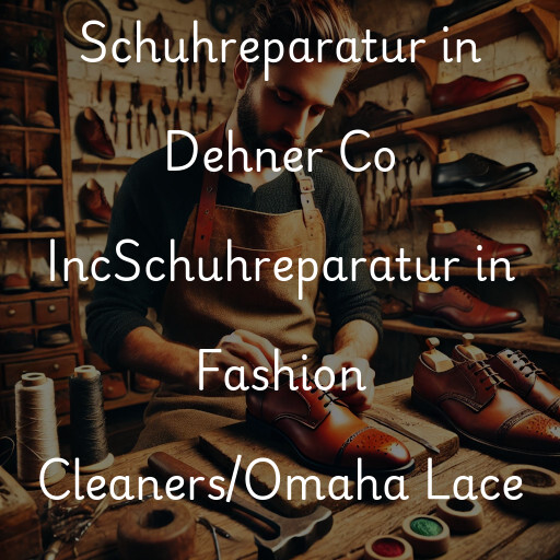 Schuhreparatur in