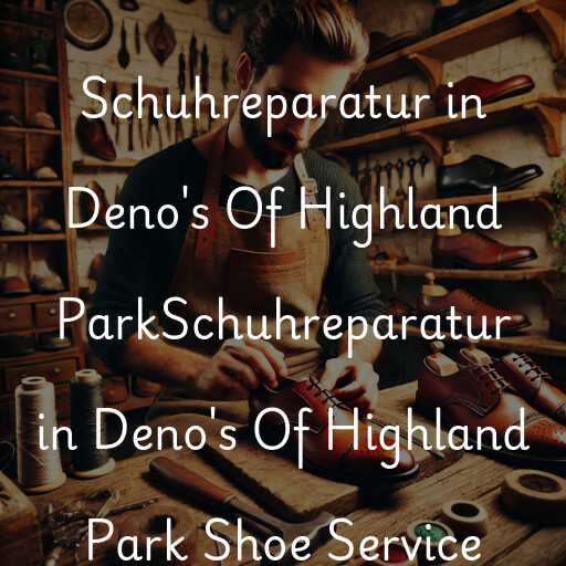 Schuhreparatur in