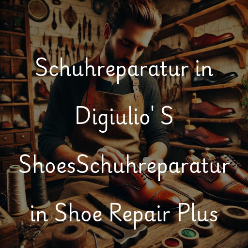 Schuhreparatur in