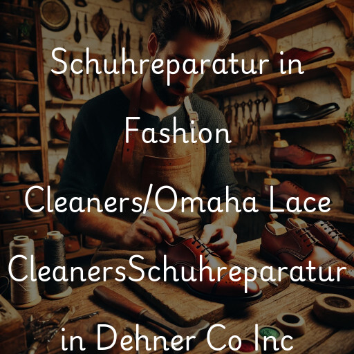 Schuhreparatur in