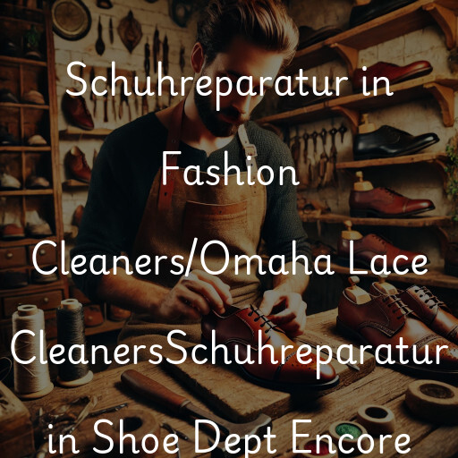 Schuhreparatur in