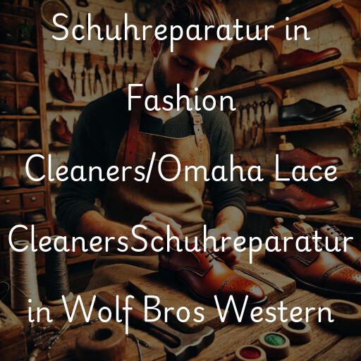 Schuhreparatur in