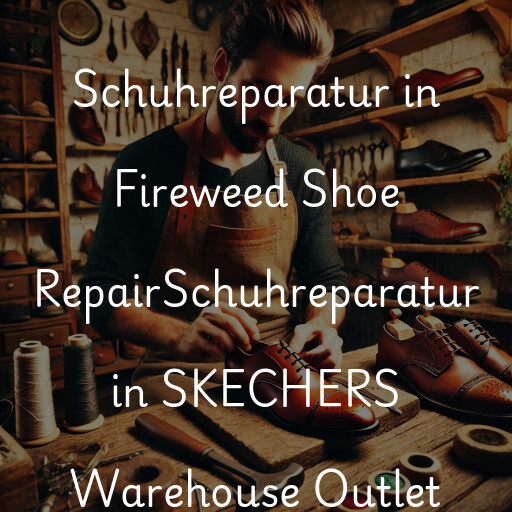 Schuhreparatur in