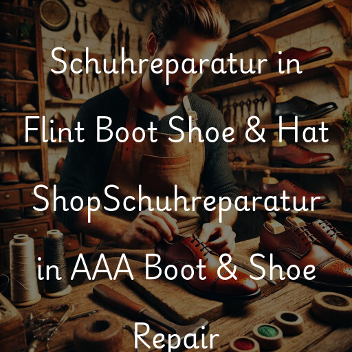 Schuhreparatur in