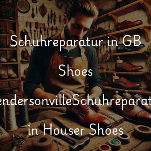 Schuhreparatur in