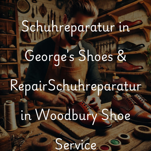 Schuhreparatur in