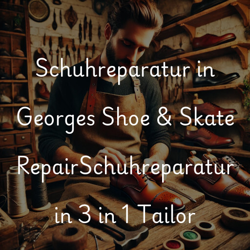 Schuhreparatur in