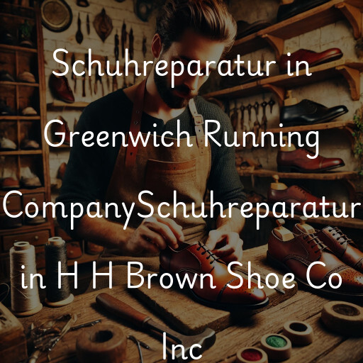 Schuhreparatur in