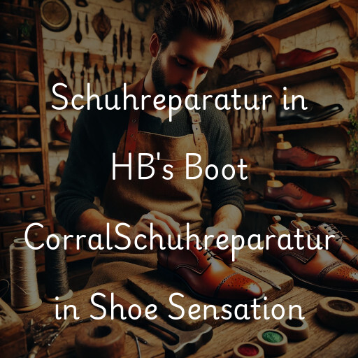 Schuhreparatur in