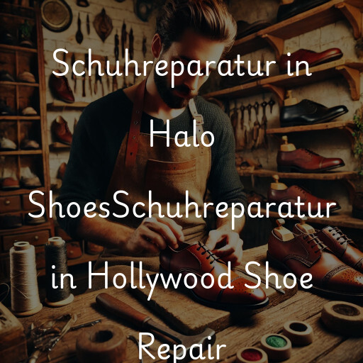 Schuhreparatur in