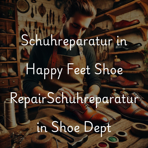 Schuhreparatur in